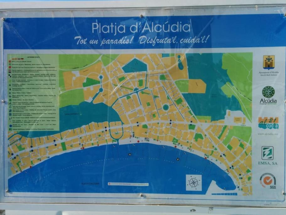 Piso Moderno Con Piscina Siesta 2 Lejlighed Port de Alcudia  Eksteriør billede